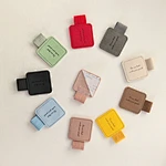 Promotional Bookmark With Multiple Shapes Custom Logo PU Leather Pen Holder