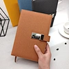 Manufacturer Custom A5 PU Leather Refillable Notebook Girl's Manual Secret Daily Cute Stationery Notebook With Lock