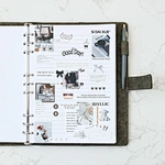 Carnet de notes rechargeable à 6 anneaux