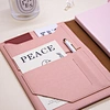  carnets rechargeables en cuir PU