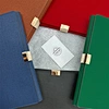 Cross Grain PU Leather 6 Ring Binder Planner