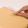 Ringbuch-Notizbuch aus PU-Leder mit 6 Löchern