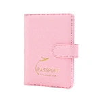 passport holderpassport pouch customfree gifts passport holder with magnetic buckle closure