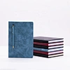 Magnetisches Stifthalter-Leder-Notizbuch