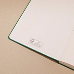 Umweltfreundliches Notebook-Kaffeetassen-Geschenkset aus Glas