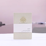 Journal en lin pour cadeau d'affaires