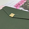 Envelope Cover Gold Square Magnetic Closure