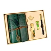 Ensembles cadeaux de carnets d'impression de planificateur personnalisé en cuir PU de journaux A6