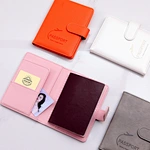 Porte-cartes SIDAIXUE PU en cuir, disponible dans diverses couleurs