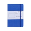 Carnet à couverture rigide en cuir PU avec bande élastique