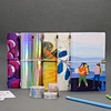 Elastic Band Closure Multi PVC Pockets Refillable Notebook