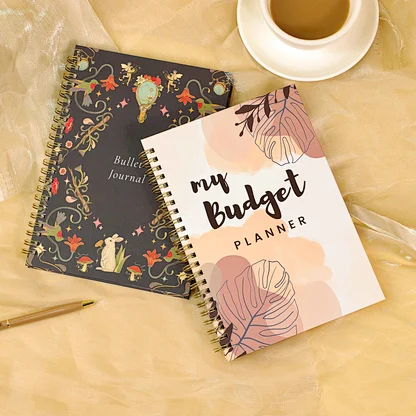 Hardcover Planner Custom Inner Page Design Diary Spiral Notebook