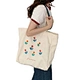 Wholesale Custom Logo Reusable Cotton Shopping Canvas Bag