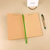 A5 size journala4 kraft paper notebooksrecycle brown kraft paper notebookhandmade paper