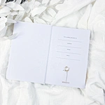 Journal à couverture rigide avec logo de gaufrage aveugle Artpaper de papeterie mignon