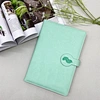 Carnet de notes à motif personnalisé relié avec fermeture magnétique