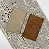 Vintage PU Leather Budget Planner