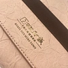 Carnet à trois volets en cuir PU à couverture souple avec fermeture élastique
