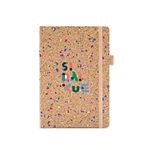 cork notebook organizer planner notebooknotebook with elastic straphardcover plain notebook