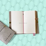 a5 refillable leather journalstravelers notebook  gift set