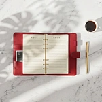 custom leather day plannerleather executive planner6 ring binder plannerdiary Notebook