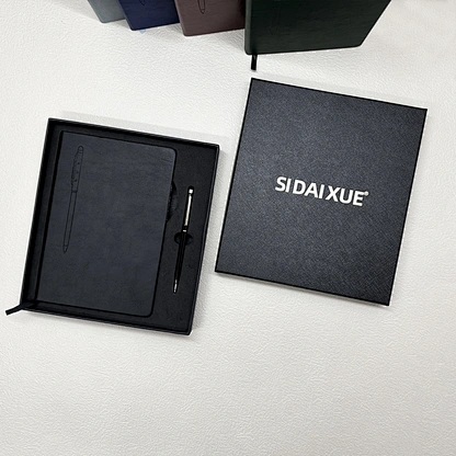 Magnetic Pen Holder Notebook Gift Set