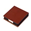 PU Leather Memo Box Notepads Custom Non-adhesive Sticky Notes