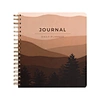 Planificateur hebdomadaire et mensuel à spirale A5, carnet de notes à couverture rigide avec séparateurs, autocollants décoratifs et pages de calendrier pour l'organisation quotidienne