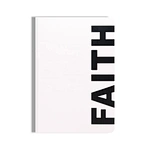 FAITH Letter Print Softcover Notebook