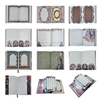 Neues Design-Fabrikpreis-Notizbuch im Vintage-Stil