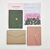 Envelope Cover Gold Square Magnetic Closure
