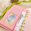 Planificateur de classeur à 6 anneaux personnalisé organisateur planificateur classeur à anneaux à feuilles mobiles journal de taille A6 cahier à couverture rigide d'école journal de taille A6 classeur de style de bureau carnet promotionnel journal imprimé planificateur de logo personnalisé carnet de taille B5 couverture en papier fabricant de cahier