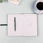 A5 PU Leather Business Notebook With Card Slots