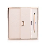 Coffret cadeau en cuir PU pour carnet de notes, stylo, multi-poches, pour Journal d'affaires, avec boucle, luxe, papeterie de bureau, boîte cadeau