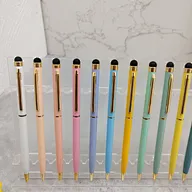 Luxus-Werbestift, individueller Farb-Touch, exquisiter Kugelschreiber, Gravur, personalisiertes Logo, Geschenk, Metall-Kugelschreiber