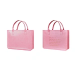 custom made shopping bags pu leather tote bags