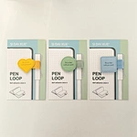 Promotional Bookmark With Multiple Shapes Custom Logo PU Leather Pen Holder