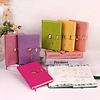 A5 Size Personalized Journal Notebook With Heart Lock