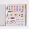 spiral notebook wholesalespiral notebook with colored index tab dividerplanner
