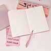 planificateur exécutif en cuirlivre de journal pour fillescarnet a5 personnalisablecarnet a5journal