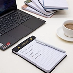 Customized Leather Cover Notepad Tear-off Pages Memo Pads