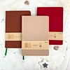 Carnet en cuir PU avec bouteille PET recyclée