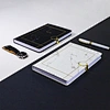 Carnet en cuir Journal à couverture rigide Agenda à boucle magnétique