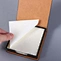 Bloc-notes avec boîte en cuir PU, bloc-notes avec Logo personnalisé, bloc-notes pour bureau, fourniture d'usine, papeterie