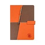 Hardcover Notebook With Elastic Pen Holder