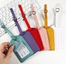 Wholesale Leather Cover Luggage Tags Custom Logo for Promotion