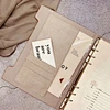 Card holder planner
loose-leaf journal
notebook