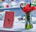 A5 Size Personalized Journal Notebook With Heart Lock