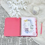 Custom Printing Hardcover Organizers Undated Agenda Spiral Binding Daily Goal Planner