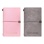 a5 refillable leather journalstravelers notebook  gift set